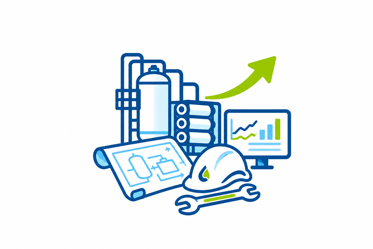 Operational requirements for industrial wastewater treatment systems