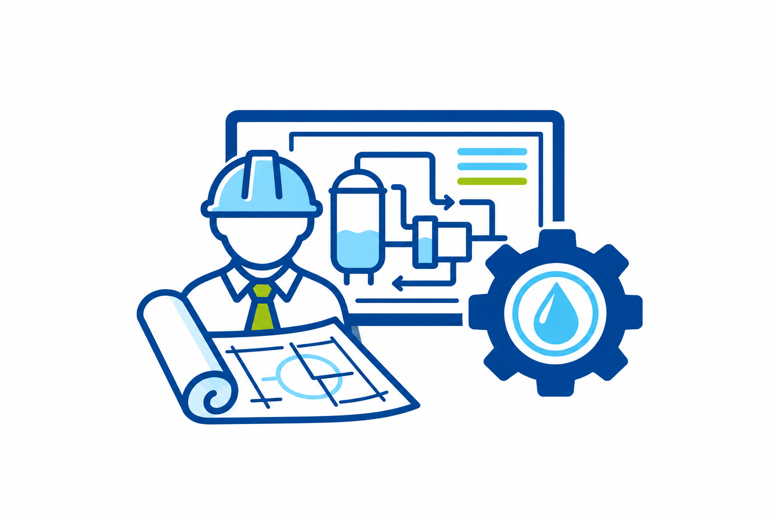 AAA wastewater engineering and project development for industrial wastewater treatment systems
