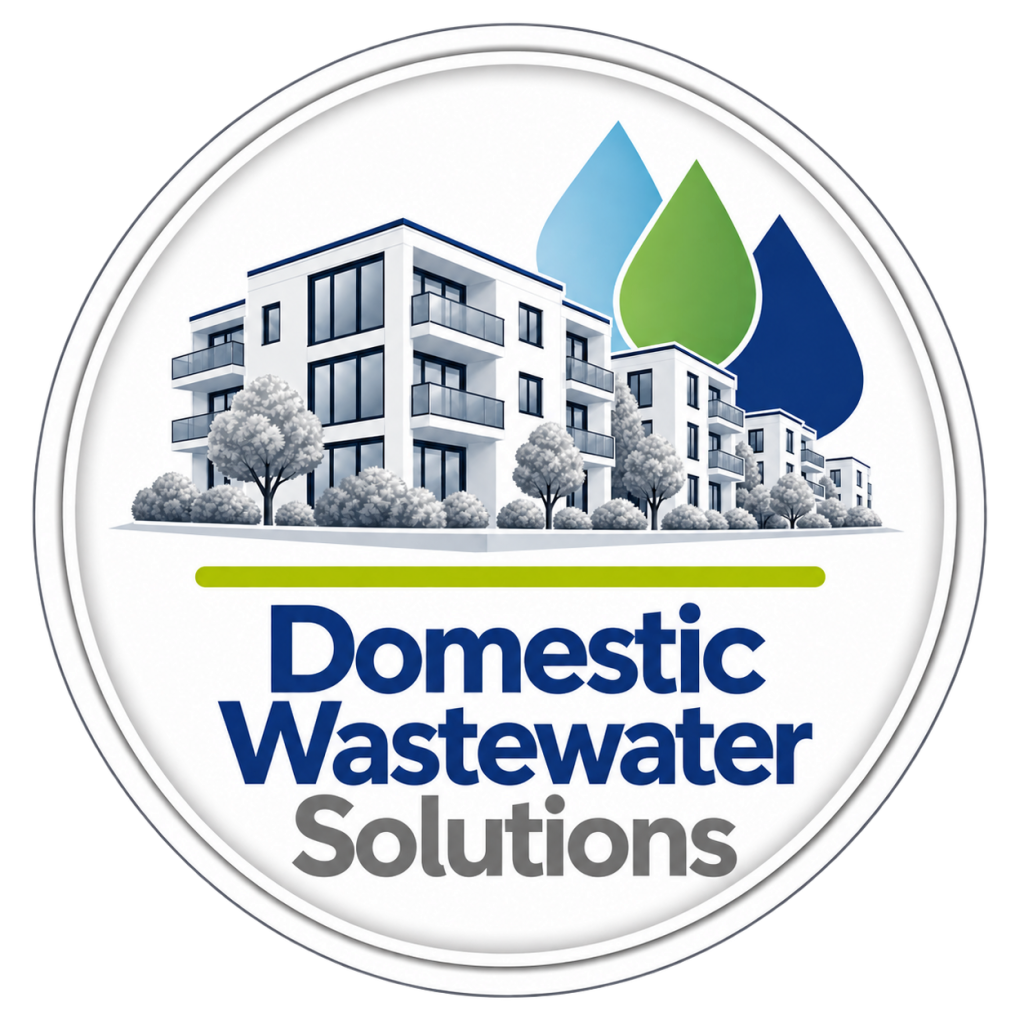 Domestic wastewater treatment solutions for residential developments and communities