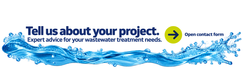 Tell us about your domestic wastewater treatment project – open the AAA CTA