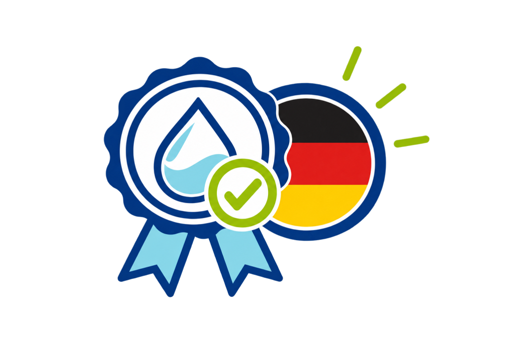 German quality standards for EcoWash Recover water recycling systems