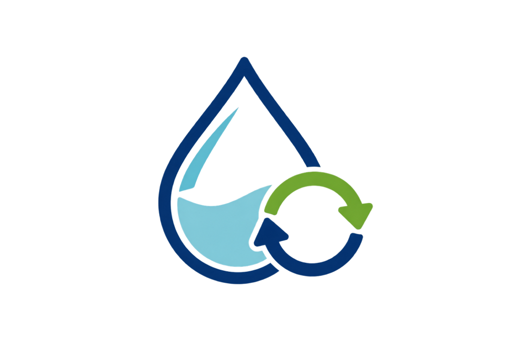 Water reuse icon for EcoWash Recover vehicle wash water recycling AAA